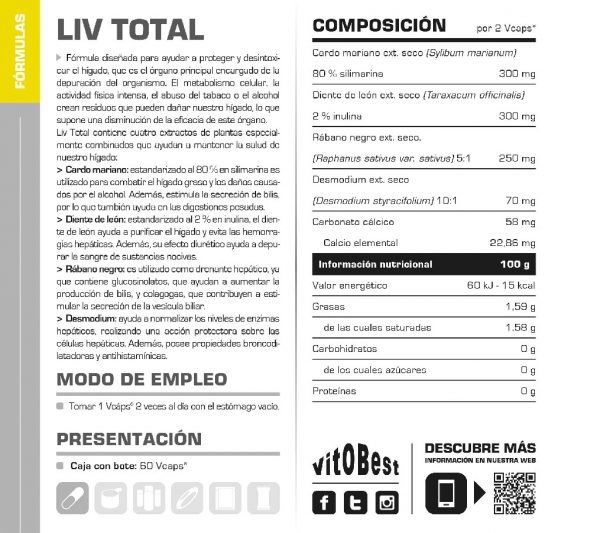 LIV TOTAL 60CP - Imagen 2
